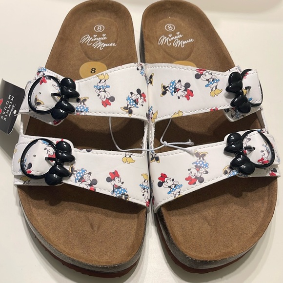 Disney Shoes - DISNEY Minnie Mouse Sandals SZ 8 Women’s New With Tags
